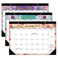 2026 wall calendar 2026 18 month english calendar planner 2027 Ready Stock