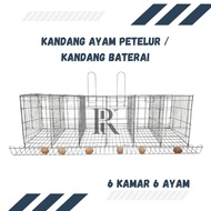 Cheapest Quality Galvanized Battery-Laying Chicken Coop 2 Chickens 2 Rooms/4Chicken 4 Rooms/6Chicken