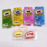 🔥Ready Stock🔥 Gigi Palsu / Teeth Gummy Soft Candy Individual Pack (360g)