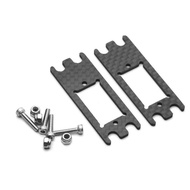 Toy Model Car Upgrade Accessories for VP VS4-10 RC Car Carbon Fibre Adapter Plate, for VS4-10Pro Pho