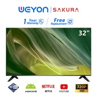 Sakura Android TV 32 Inch Smart TV Powered By Android OS 9