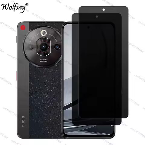 Anti-Spy Tempered Glass For ZTE nubia Focus Pro Privacy Screen Protector ZTE nubia Focus Pro Glass F