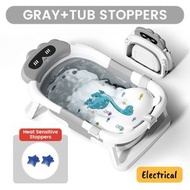 可折疊嬰兒浴盆｜帶柔軟坐墊｜防滑底座與穩固設計｜旅行露營浴盆