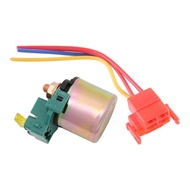 Motorcycle Starter Relay Solenoid & Plug Fit for Honda CBR 600 1100XX 1000F CBX GL650 CMX450 CRF150 