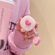 ins love keychain Case Baseus E19 / E20 / WM01 WM02 /E17 E18 E16 BD1 MC1 case fashion bluetooth Earp