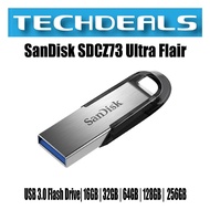 SanDisk SDCZ73 Ultra Flair USB 3.0 Flash Drive | 16GB | 32GB | 64GB | 128GB | 256GB | 512GB