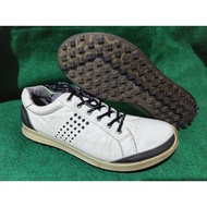 Ecco white leather casual shoes, size 46