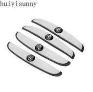 huiyisunny 4Pcs Rubber Anti Collision Strip Car Door Rearview Mirror Protector Stickers For Chery Fu