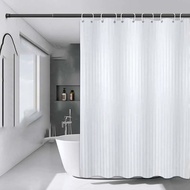 Stripe shower curtain household waterproof shower curtain bathroom curtains for home bathroom