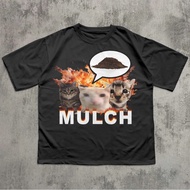 Funny Cat T-Shirt Gift Mulch Dank Meme For Women Men Goofy Ahh Stupid Clothes