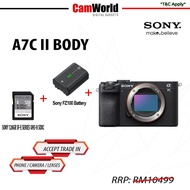 SONY A7C II BODY WITH BATTERY & CARD (SONY MALAYSIA) (MGP)
