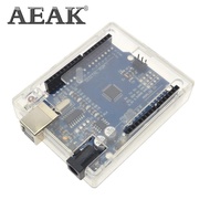 Transparent Transparent Box Shell, Suitable for Arduino UNO R3 MEGA328P (UNO R3 Not Included)