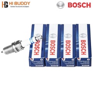 Combo 4 Bugi Bosch FR7KCX+ chân ngắn cho xe Toyota Vios1.5_ 1NZ-FECorolla Altis1.8_1ZZ-FE Típ 16 răn