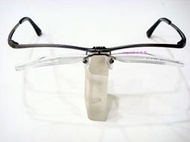 【angel精品眼鏡】FACE簡約素型PURE TITANIUM IP純鈦可掀式 上掀 (上翻)適合老花眼鏡架~