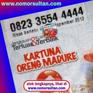 nomor cantik as madura tarif lama panca 44444