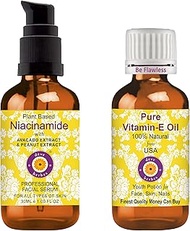 Deve Herbes Plant Based Niacinamide Face Serum with Avocado, Peanut, Pumpkin Seed Extract & Asparagu