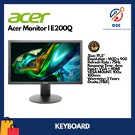 Acer monitor 19.5" E200Q P/N: UM.IE0SM.001- Ready Stock