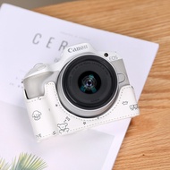 Canon R50 Protective Case Leather Case Base Accessories Cartoon Cute