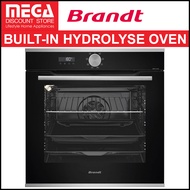 BRANDT BOH7532LX 60CM BUILT-IN HYDROLYSE OVEN