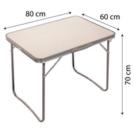 Meja Lipat Meja Koper Portabel Aluminium 80x60x70cm Meja Camping Outdo