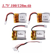 3.7V 100mAh 120mAh Lipo Battery For FQ777-124 Wltoys V272 V282 V292 for Hubsan Q4 H111 Mini RC Quadc