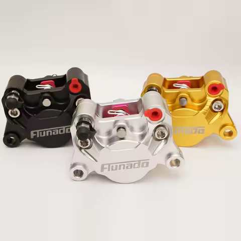 Ebike Brake Caliper one Set Piston 84mm Mounting Front Rear Wheel Bracket for 180 200 220mm Disc Rot