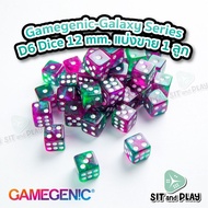 Gamegenic-(Sold Separately 1 Piece) D6 Dice Galaxy Series 12 mm. For Card Games Authentic D&D RPG Ga