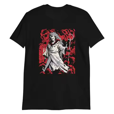 Anime Manga Unisex T-Shirt, Cartoon Hentai Japanese Kanji Comic horror