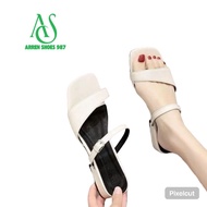 3cm hles flip flops with buckle straps DH09