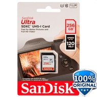 Sdxc UHS-I Class 10 SD Card (120mb/s) 256GB SDSDUN4-256G-GN6IN SanDisk Ultra