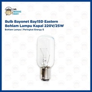 Bay15D 220Volt 25Watt Navigation Light Bulb