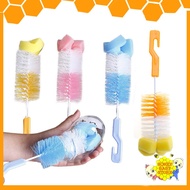 Baby Milk Bottle Cleaning Brush Sponge Nipple Brush and Straw Brush Drinking Bottle Brush
