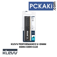 KLEVV PERFORMANCE MEMORY 8GB DDR4 3200 CL22 UDIMM DESKTOP RAM