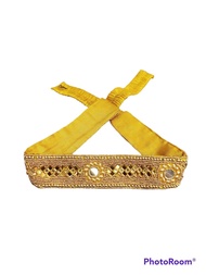 GOLDEN SAREE HIP BELT/MARRIAGE/FUNCTION/DESIGN SAREE/TRADITIONAL/INDIAN