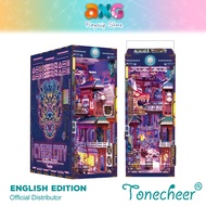 Tonecheer DIY Book Nook Cyber City Puzzles (TQ131) DIY Miniature Dollhouse