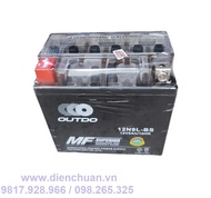 Ắc quy xe máy Outdo 12N9L-BS (12V-9Ah) bình 9A cao ắc quy cho xe côn xe moto thể thao xe Piaggio LX1