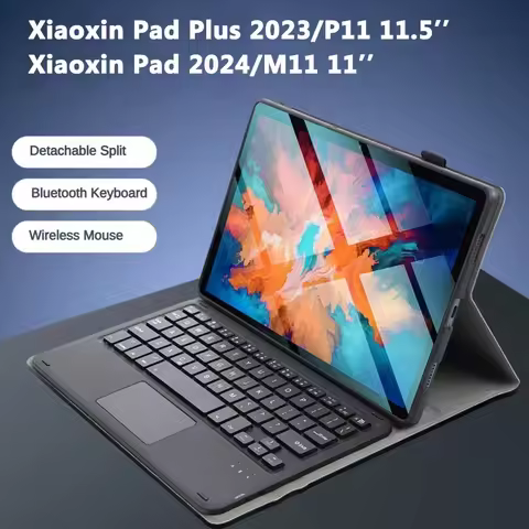 Detachable Backlit Keyboard Case For Lenovo Xiaoxin Pad 2024 Tab M11 11inch TB331FC Plus 2023 11.5 I