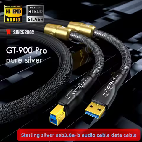 GT-900 PRO Pure Silver USB 3.0 Decoding Cable AB Computer Connection High-Speed Hard Drive Decoder D