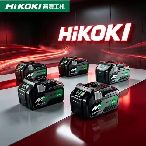 Original HiKOKI Power 18V/36V 5.0Ah Battery,for Hitachi HiKOKI BSL36A18 Multi-Tool Max Performance S