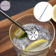 TEAY 2pcs Detachable Filter Straw Stainless Steel Straw Spoon Tea Filter Yerba Mate Straw Reusable D