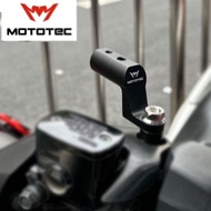 MOTOTEC MT-BA02 Short Bar For Motorcycles CNC Aluminum Vibration Reduction