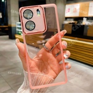 เคสนิ่มโปร่งใสเคสโทรศัพท์มือถือชุบโลหะสำหรับ Tecno Pova 7 Pro 5G 2025สำหรับ Tecon Pova 7 Pro Neo Pov