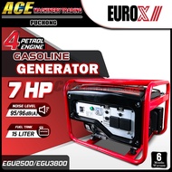 [ EUROX ] 2.2/3.0KW 7HP EGU2500/EGU3800 Gasoline Generator Petrol Genset 4-Stroke
