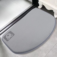 Super Absorbent Bath Mat Memory Foam Carpet Non-slip Bathroom Rug Shower Room Doormat Toilet Footpad