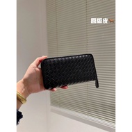 Bottega Veneta (Bottega Veneta House) BV Woven Wallet Long Leather New Style Large-Capacity Men's Cl