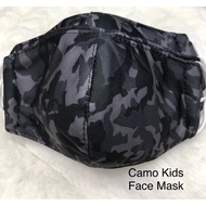 🔥HOT SALES🔥 Wholesale Price Cotton Reusable Washable Face Mask Outdoor Plain Filter Protective Camo Kids Face Mask