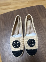 Tory Burch 經典草編鞋