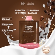Shake Baby nutritional instant cereal powder supplemented with protein, low sugar, low calories for 