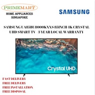 SAMSUNG UA85BU8000KXXS 85INCH 4K CRYSTAL UHD SMART TV - 3 YEAR LOCAL WARRANTY *FREE DELIVERY* *FREE 