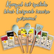 Itqan's Easywok Official Silicone Spatula Set